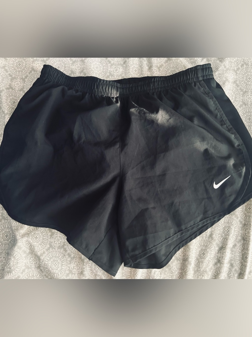 Nike Girls Black Dri-Fit Running Short
